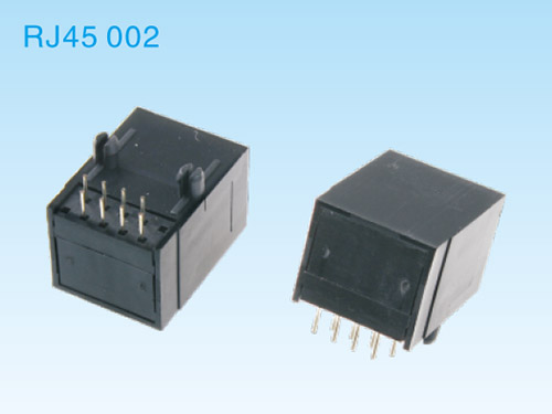 RJ45-8P8C-90°全塑